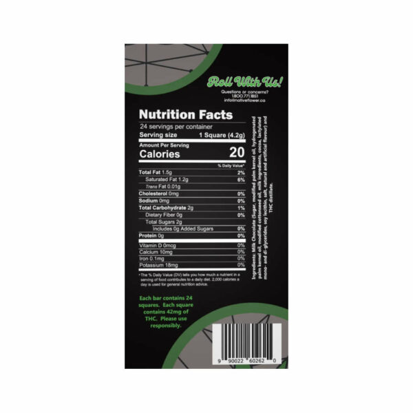 Infused Chocolate Bar 1000 mg - Image 6
